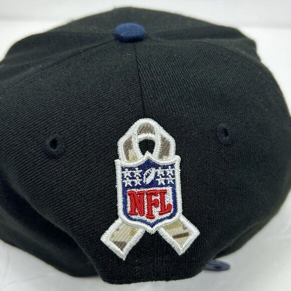 New Era 9Fifty New England Patriots Snapback Hat Salute To Service Military - Picture 4 of 10